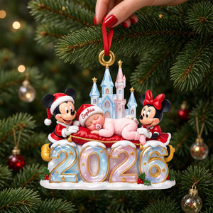 Baby Whimsical Christmas 2026 Ornament - Personalized Christmas Gifts For Kids 01tydh241026