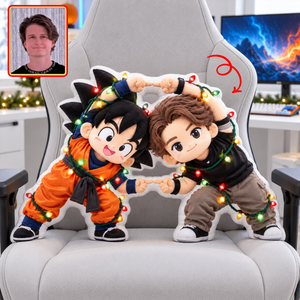 Warriors Martial Arts Dance Custom Shaped Pillow - Custom Photo Christmas Gifts 03paqn171026