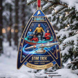 60th Anniversary Christmas Ornament - Personalized Gifts For Family 01tota110926-Homacus