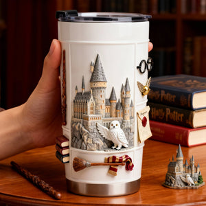 Ancient Castle 20oz Tumbler - Personalized Gift For Fantasy Lovers 05NALU251225