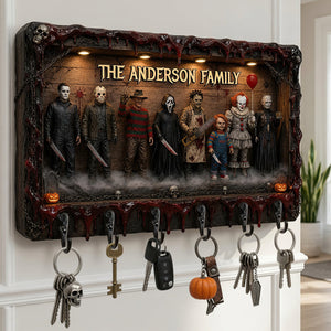 Spooky Key Hanger For Horror Lovers - Personalized Gifts For Family 04nadt170726