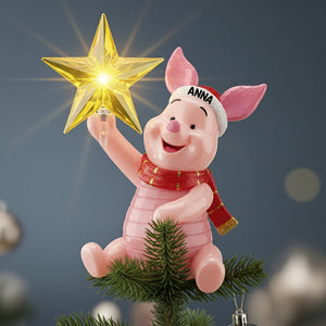 Cute Characters Acrylic Christmas Tree Topper Personalized Gifts 05pgtn171125