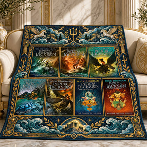 Epic Fantasy Book Collection Blanket - Personalized Gifts For Book Lovers 06nadt071026