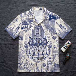 Spooky Toile De Jouy Hawaiian Shirt - Personalized Gifts For Movie Lovers 03pgtn160726