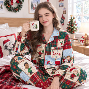 Lovely Christmas Pajama Set - Personalized Christmas Gifts 04tolu070926