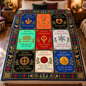 Fantasy Time Traveler Blanket - Personalized Gifts 06nalu071026
