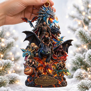 Legendary Creatures Trainer Ornament - Personalized Gifts For Christmas Ornament 03TTDT170926