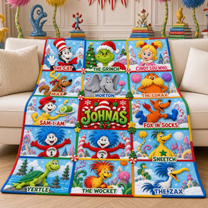 Christmas Blanket - Personalized Gifts For Christmas 02patn231026