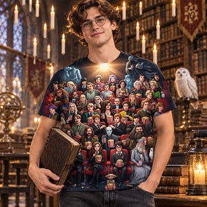 Cinema With Popcorn Shirt - Personalized Funny Gifts For Movie Lovers 01nadt280726