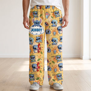 Cute Alien Pajama Pants - Personalized Gifts 01patn260626-Homacus
