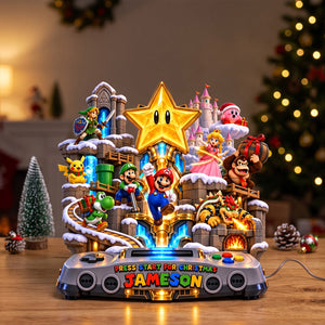 Game Retro Acrylic Light Box - Personalized Gifts For Christmas 01hatn171026