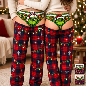 Mischievous Christmas Pajama Pants - Personalized Gifts For Christmas 02nadh280926