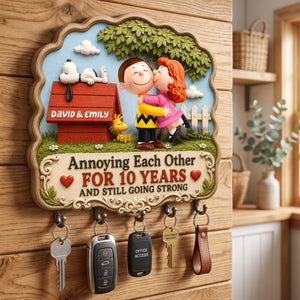 Forever Couple Acrylic Key Hanger - Personalized Gifts For Couple 01OHQN200726