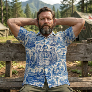 Vintage Field Camp Hawaiian Shirt - Personalized Gifts 01NADT020726