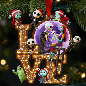 Love Family Christmas Ornament Personalized Gifts 08PADT291025