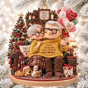 Forever Bond Couple Ornament, Personalized Gifts For Couple 02qhdt150926-Homacus