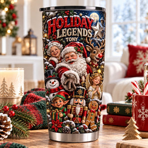 Holiday Legends 20oz Tumbler - Personalized Gifts For Christmas 08tolu201026