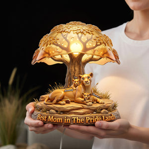 Predator Mom And Kids Light Box - Personalized Gifts For Mom 03NADH100426