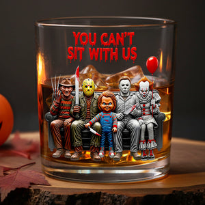 Halloween Scary Villain Glass - Personalized Gifts 04HUDT300825