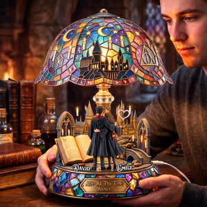 Eternal Love's Fantastical Journey Light Box - Personalized Gifts For Couples 02padh080726