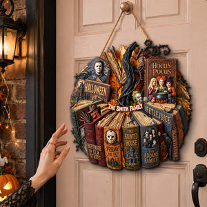 Spooky Pumkin Book Acrylic Sign, Personaalized Gifts 02qhdh180826