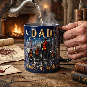 Fantasy School Dad Heat Changing Ceramic Coffee Mug 04NATN260326