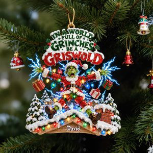 Electric Shock Christmas Ornament - Personalized Funny Gifts For Movie Lovers 04nalu161026