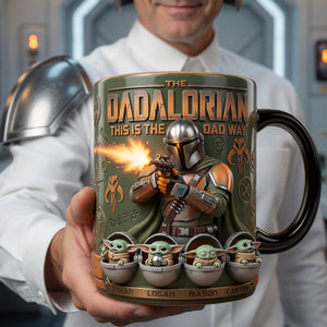 Legendary Dad Force Magic Coffee Mug - Personalized Father's Day Gifts 05tylu290426