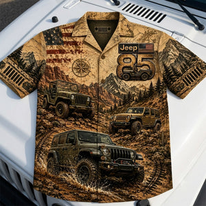 85th Anniversary Off-Road Hawaiian Shirt - Personalized Gift For Off-Road Lovers 04nalu090626-Homacus