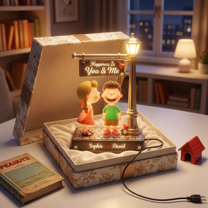 Cute Love Acrylic Light Box - Personalized Gifts For Couple 05nalu220726-Homacus