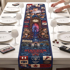 Supernatural Mystery Quilted Table Runner - Personalized Gifts 01hatn140826