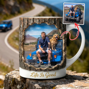 Off-Road Adventure Coffee Mug - Custom Photo Gift For Off-road Lovers 02HULU311225