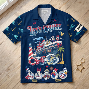 Fun Cruise Squad Hawaiian Shirt, Personalized Gifts For Cruising Squad 03qhqn190326-Homacus