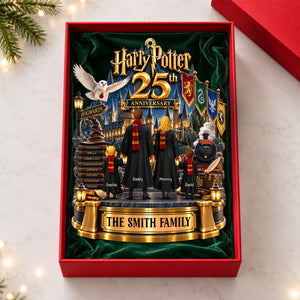 25th Anniversary Mystical Family Journey Ornament - Personalized Gift For Family 01OHQN051026
