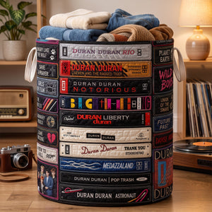 Retro Pop Style Laundry Basket- Personalized Gifts 03HUQN100726