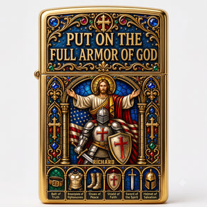 Full Armor of God Lighter - Personalized Gifts For Christians 06padt070726