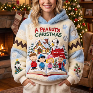 Cozy Christmas Faux Hoodie - Personalized Gifts 02qhtn280926