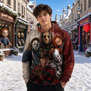Creepy Bloody Horror 3D Shirt - Personalized Gifts For Horror Lovers 05nalu110826