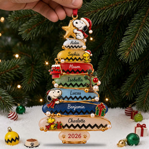 Seaglass Christmas Tree Ornament - Personalized Gifts For Family Christmas Ornament 06PALU220926