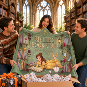 Book Club Wearable Blanket Hoodie - Personalized Gifts For Book Lovers 04NAQN221026