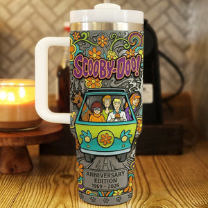 Funny Pup Anniversary Edition Tumbler - Personalized Gifts 04naqn100326