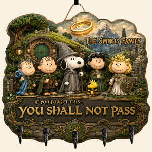 Warriors In Fantastical Journey Acrylic Key Hanger - Personalized Gifts 03nadt160726