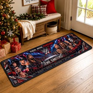 We Are Wrestling Runner Rug - Personalized Gifts 03paqn230926