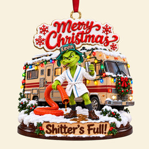 Camping Car Ornament - Personalized Gifts For Comedy Lover Christmas Ornament 04NATA141026