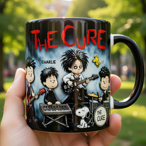 The Cure Beagle Accent Mug - Personalized Gifts For Music Lovers 03hudt290726