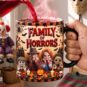 Family Of Horrors Magic Mug - Personalized Halloween Gifts For Family 02tylu100926