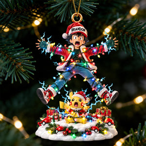 Lightning Rod Acrylic Ornament - Personalized Christmas Gifts 04ohdt131026
