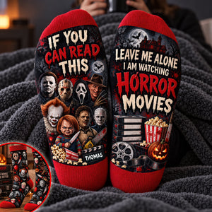 Fright Night Horror Socks - Personalized Gifts For Horror Movie Lovers 07naqn290926
