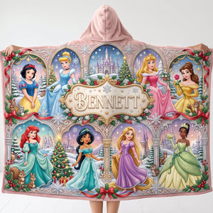 Fairy Tale Christmas Hood Blanket - Personalized Gifts For Kid 03patn261026