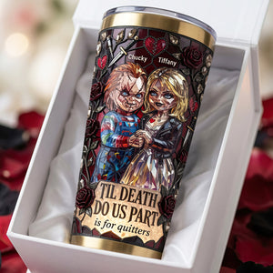 Fun Crime Couple Tumbler - Personalized Gifts For Couple 06qhdt150726